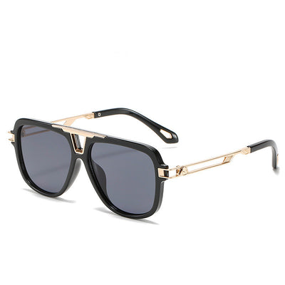 Retro Big-Frame Sunglasses