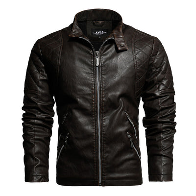 Urban Edge Leather Jacket