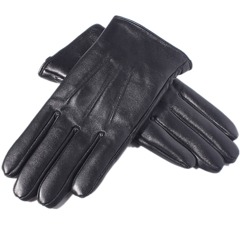 Touchscreen Leather Gloves