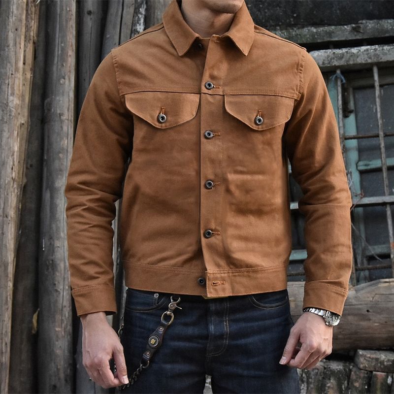 Men's Solid Color Jacket