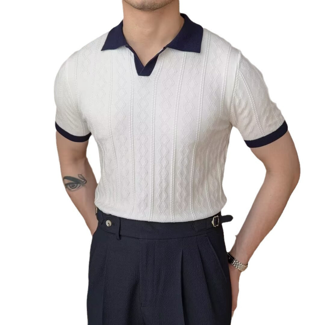 Breathable Italian Polo Shirt