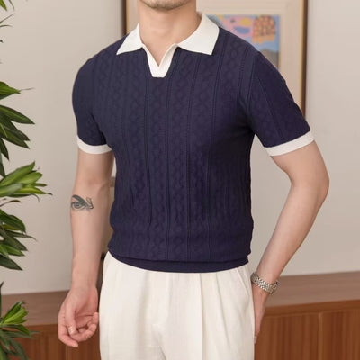 Breathable Italian Polo Shirt