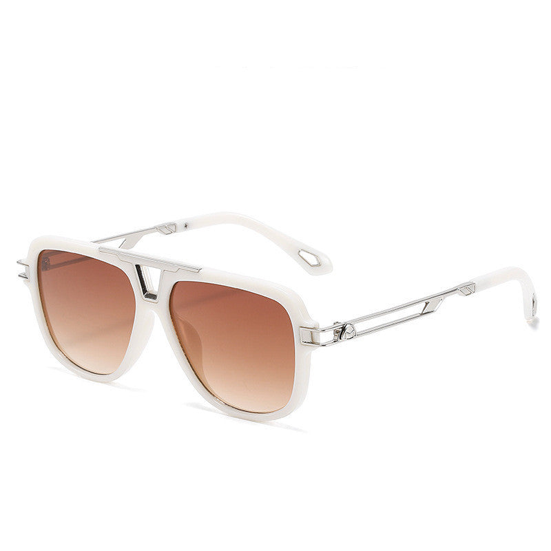 Retro Big-Frame Sunglasses