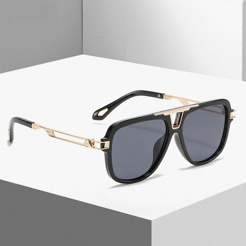 Retro Big-Frame Sunglasses