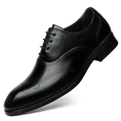 British Brogue Leather Shoes