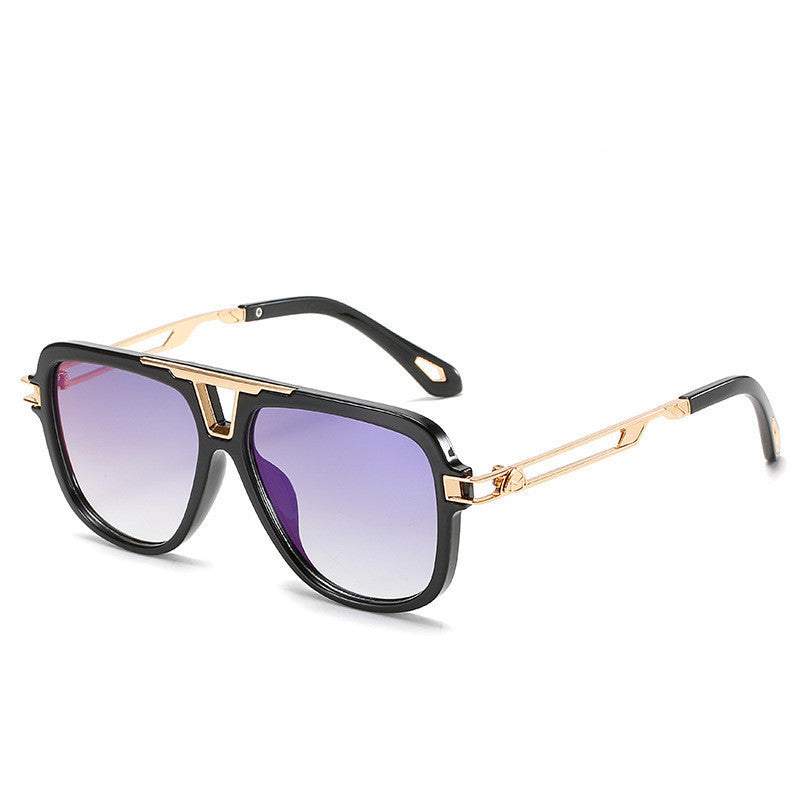 Retro Big-Frame Sunglasses