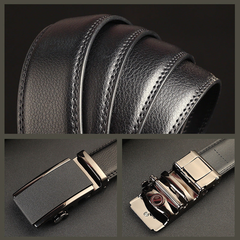 Dual Layer Cowhide Belt