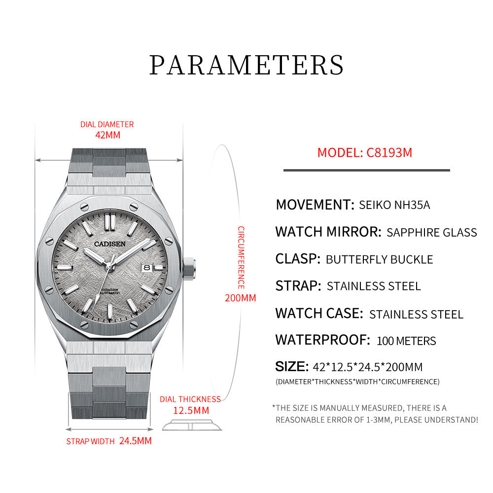 LumiTrack Automatic Calendar Watch