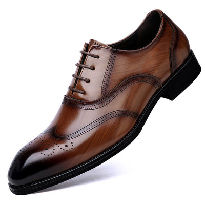 British Brogue Leather Shoes