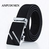 Automatic Leather Buckle Belt