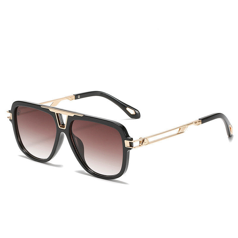 Retro Big-Frame Sunglasses